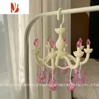 三维工匠*日系水晶吊灯造型衣架 少女心公主房装饰衣架晾衣架