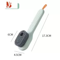 三维工匠加液鞋刷子清洁家用刷鞋洗鞋器多软毛专用刷不伤鞋洗衣服刷