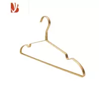 三维工匠铝合金衣架太空铝轻奢衣服架家用挂衣撑子宽肩衣柜凉衣架