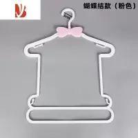 三维工匠儿童连体衣架服装店展示小孩套装童装塑料衣架婴儿宝宝服装衣服撑