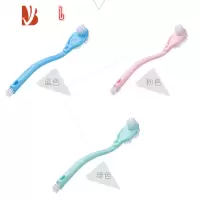三维工匠长柄双头清洁鞋刷子洗鞋刷小白鞋刷 缝隙刷 鞋刷擦鞋器刷鞋刷子