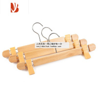 三维工匠裤架 实木裤子衣架 木质裤架裤夹 木头挂裤裙子卧室衣柜