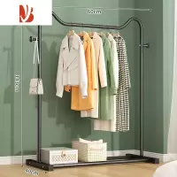 三维工匠晾衣架落地折叠室内晒衣架阳台晾衣杆家用卧室挂衣架简易衣服架子
