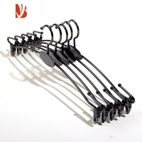三维工匠内衣架服装店金属加粗防滑内衣挂 内裤 文胸架子女士黑色夹子