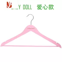 三维工匠实木衣架家用挂衣儿童衣挂服装店女装专用衣撑防滑挂衣服架子