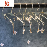 三维工匠北欧内衣衣架服装店家用文胸内裤夹子金属衣架胸罩内衣展示架裤架