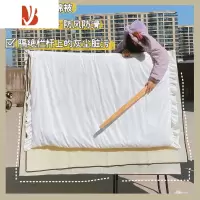 三维工匠宿舍晒被子器 铺阳台栏杆隔脏垫楼顶晒棉被床单绳子晾衣架垫子