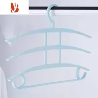 三维工匠2个装 多多层衣架 省空间衣柜收纳器宿舍用挂放衣服的架子