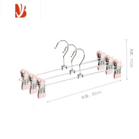 三维工匠金属裤架裤夹家用晾晒裤子夹子JK裙子夹多内衣裤夹衣架