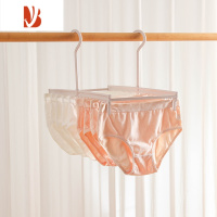 三维工匠多家用室外内衣架晾晒多夹子内裤晾衣架防吹落防滑晾内裤器