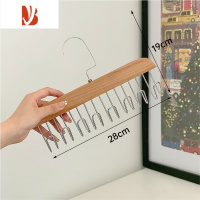 三维工匠多吊带衣架 家用宿舍橱柜挂钩内衣包包收纳架晾晒架子