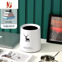 三维工匠桌面垃圾桶可爱迷你办公室桌子茶几专用家用小号放在桌上的餐桌盒