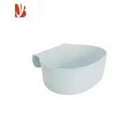 三维工匠厨房橱柜门挂式大号垃圾桶 家用桌面塑料收纳盒壁挂垃圾篓