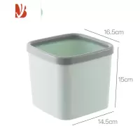 三维工匠桌面垃圾桶家用客厅桌上卧室床头迷你收纳桶废纸篓杂物收纳盒小筒