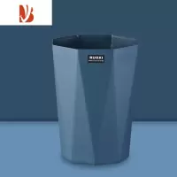 三维工匠简北欧垃圾桶家用客厅卧室厨房厕所卫生间大容量办公室带压圈纸篓