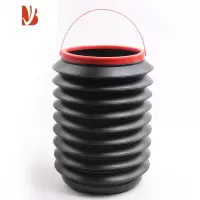 三维工匠折叠垃圾桶车载车内汽车专用户外可伸缩收纳前排后排厨房带盖创意