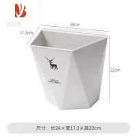 三维工匠厨房垃圾桶挂式家用橱柜门壁挂收纳筐大号厨余专用悬挂篮创意纸篓