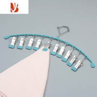 三维工匠防风晒袜架卡扣阳台多夹子晾晒衣架袜子毛巾内衣裤晒衣挂架子