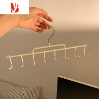 三维工匠多内衣吊带专用衣架女家用挂衣帽子收纳挂钩排钩防滑学生宿舍