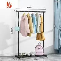 三维工匠简易晾衣架落地折叠家用阳台晾衣服架子卧室立式晾衣杆宿舍挂衣架