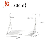 三维工匠不锈钢晒鞋架家用内裤袜子晾衣架阳台晒袜子器多窗外多夹子