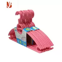 三维工匠衣架成人家用加粗加厚干湿两用衣服挂防滑可转头塑料晾晒衣撑