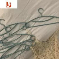 三维工匠馨帮帮杂货铺 彩色塑料衣架家用宿舍晾衣架衣撑衣挂粉色收纳衣架