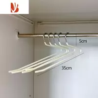 三维工匠才2r的鹅型裤架家用挂裤子专用防滑宿舍收纳衣柜内置器衣架