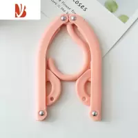 三维工匠旅行折叠衣架常备晾衣架便携旅游出行多用途小巧晾晒衣架带袜夹子