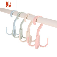 三维工匠家用多衣架挂钩包包帽裤360度可旋转衣柜收纳器衣挂S型衣架