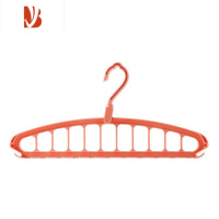 三维工匠多旋转衣架宿舍家用防滑魔术折叠晾衣架九孔衣架子收纳器