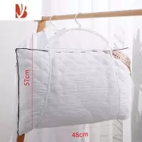 三维工匠家用枕头晾晒器阳台防风晒衣架室外枕头晾晒网兜网袋抱枕娃娃架子