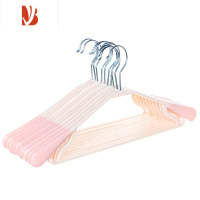 三维工匠马卡龙肩衣架成人防滑衣服架晾衣架家用衣撑塑料大衣架子挂钩