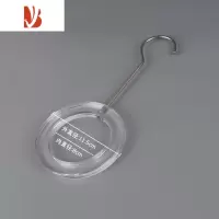 三维工匠亚克力多s挂衣钩透明服装店专用S勾水晶透明挂衣钩衣架搭配夹