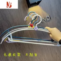 三维工匠可爱ins衣架宿舍学生挂衣服家用不起包收纳护衣晾衣架衣撑子