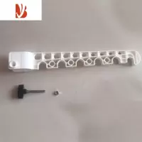 三维工匠顶天立地衣架落地伸缩式晾晒衣架晾衣杆配件翅膀单个承重三十斤