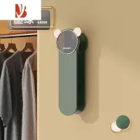 三维工匠衣架收纳器免打孔阳台整理多家用伸缩壁挂式墙上挂衣收纳架
