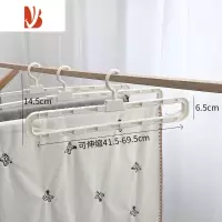 三维工匠可伸缩式衣架家用挂衣服架晾衣宿舍晒被子晾床单浴巾挂毛巾器