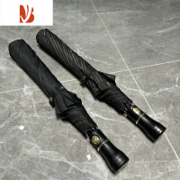 敬平便宜清!韩单!两折半绅士条纹纯色无印男女商务防风折叠雨