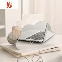 三维工匠原创ins星星纸巾盒亚克力客厅餐桌轻奢奶油风2022新款抽纸盒 (云朵)双镜面