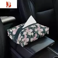 三维工匠美式轻奢风车载纸巾盒汽车创意椅背纸巾包车内扶手箱多纸抽盒 多用皮革抽纸盒-美式轻奢风5