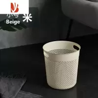 三维工匠北欧垃圾桶家用厨房客厅卫生间浴室卧室浴室厕所办公室简无盖纸篓