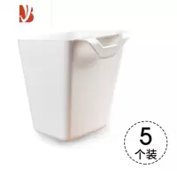 三维工匠美容院推车挂篮塑料收纳桶小挂桶桌面皮肤管理工具垃圾桶可挂式