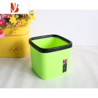 三维工匠网红垃圾桶桌面杂物桶书房茶几迷你小号韩式固定圈餐桌无盖收纳盒