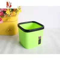 三维工匠网红垃圾桶桌面杂物桶书房茶几迷你小号韩式固定圈餐桌无盖收纳盒