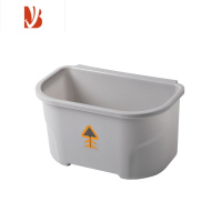 三维工匠厨房柜门垃圾桶家用挂壁式小号创意窄款挂式橱门分类悬挂收纳纸篓