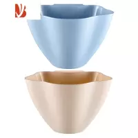三维工匠厨房挂式垃圾桶家用创意宿舍小号壁挂橱柜门无盖厕所收纳桶可挂式
