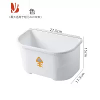 三维工匠厨房垃圾桶挂式橱柜门壁挂式桌面厕所家用大号分类柜门悬挂收纳筒