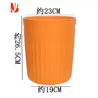 三维工匠创意家用大号卫生间客厅厨房卧室办公室带压圈无盖垃圾桶轻奢纸篓