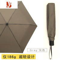 敬平日系超轻全伞晴雨两用男女小清新森系复古简约纯色折叠铅笔伞